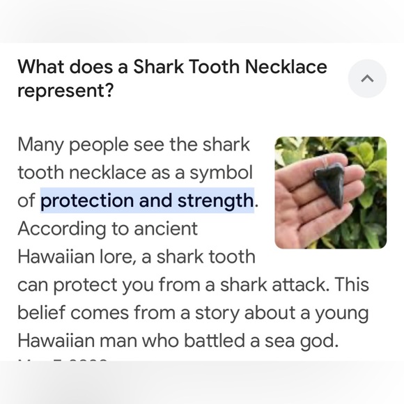 Shark Tooth Necklace Hawaii California Surf Beach Ocean Lucky Souvenir Wild Life - Picture 11 of 11